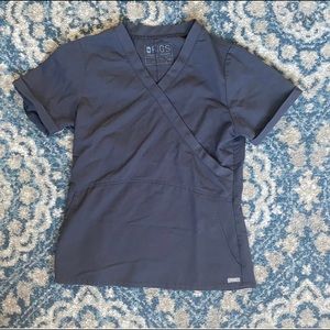 Figs Flores Peplum top